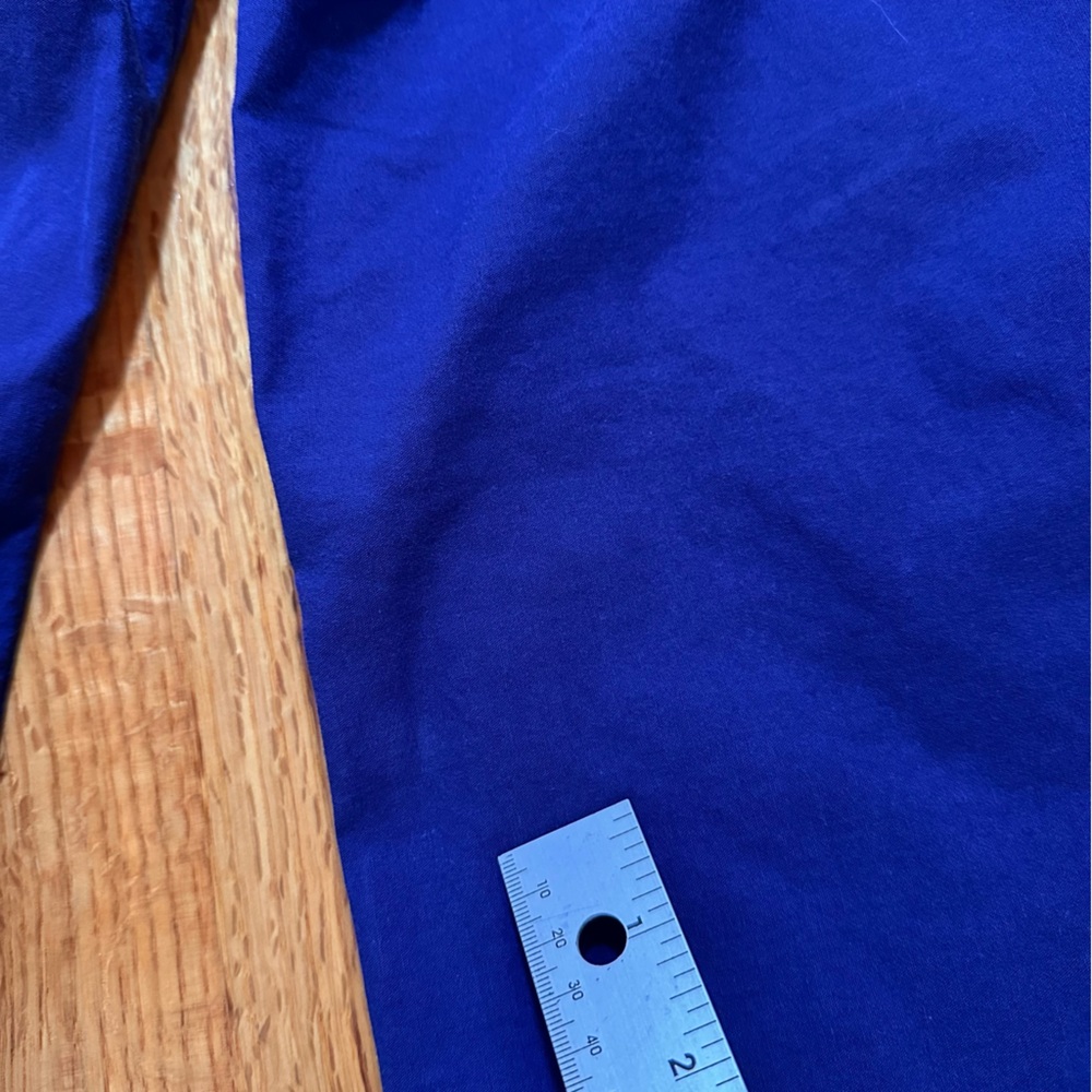 J. Crew Wide Leg Pants Womens 30P Purple Cotton Linen Stretch Patch Pockets (d4) - Picture 5 of 12